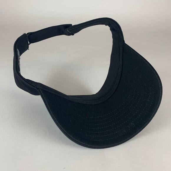 TaylorMade Mens Black Strapback Adjustable Visor - Picture 4 of 5